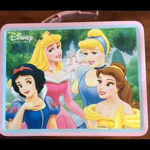 Brand New Kid's Disney Princess Metal Lunchbox.